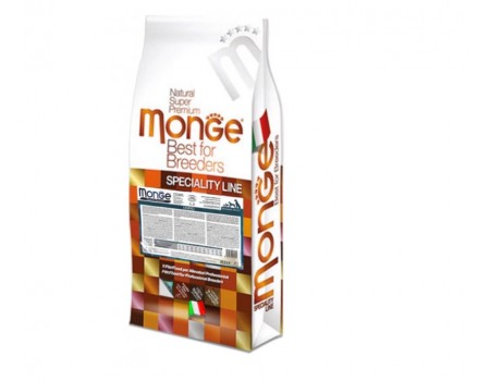 MONGE SPECIALITY LINE ALL BREEDS ADULT HYPOALLERGENIC SALMONE & TUNA Гіпоалергенний корм з лососем та тунцем для дорослих собак усіх порід, 15 кг