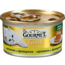Gourmet Gold кролик по фрацузски (кусочки в паштете) 85 г Гурме Голд