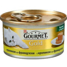 Gourmet Gold кролик по-фрацузьки (шматочки в паштеті) 85 г Гурме Голд..