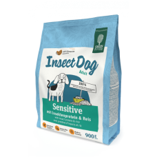 Сухий корм для собак Green Petfood InsectDog Sensitive, гіпоалергенний, протеїн комах і рис, 900 г