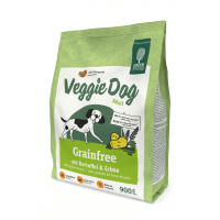 Сухий корм для собак Green Petfood VeggieDog Grainfree, вегітаріанський, беззерновий, картопля і горох, 900 г