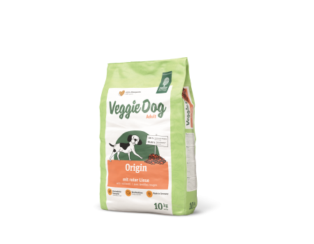 Сухий корм для собак Green Petfood VeggieDog Origin, вегітаріанський, безглютеновий, червона сочевиця, 10 кг