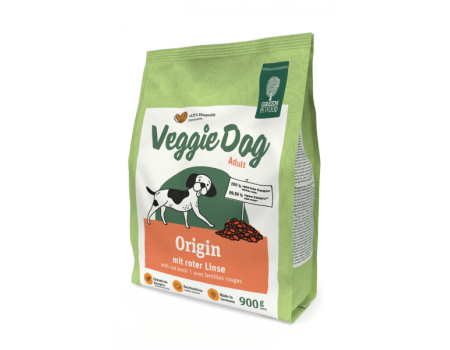 Сухой корм для собак Green Petfood VeggieDog Origin, вегитарианский, безглютеновый, красная чечевица, 900 г