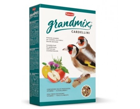 Корм для щелчков Padovan GrMix cardellini, Падован ГрандМикс Карделлини, 350 г
