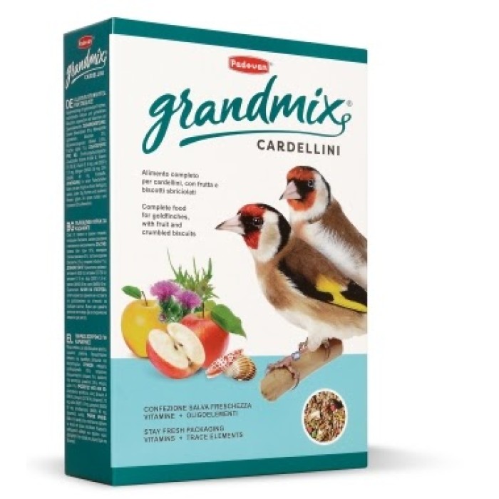 Корм для щигликів Padovan GrMix cardellini, Падован ГрандМікс Карделліні, 350 г
