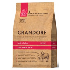 Grandorf LAMB&TURKEY Adult Medium &Maxi breed - Грандорф сухий корм з ..