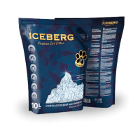 ICEBERG - Наповнювач силікагелевий для котячого туалету , НЕАРОМАТИЗОВ..