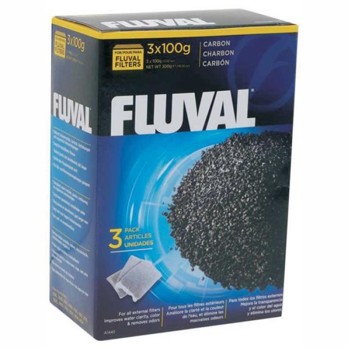 Hagen Fluval Carbon 300 гр. - активоване вугілля