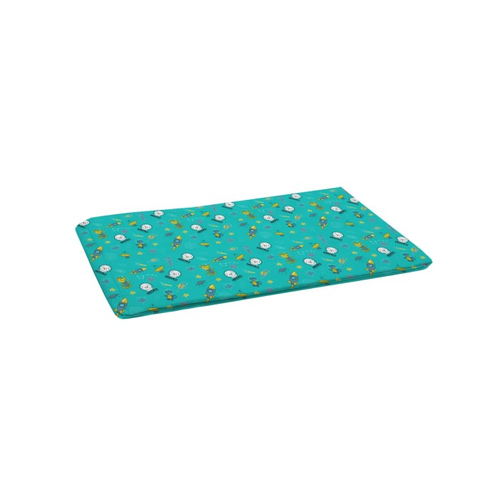 Многоразовая пеленка Hippie Pet Misoko and Co для собак 70x80 см ракети, м`ятна