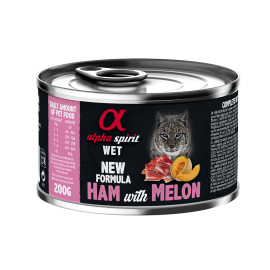 Повнораціонний вологий корм Alpha Spirit Ham With Melon, для дорослих ..