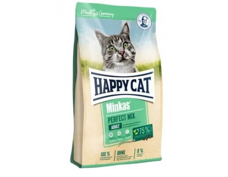 Happy Cat MINKAS Pеrfect Mix Сухой корм для взрослых кошек 1,5 кг