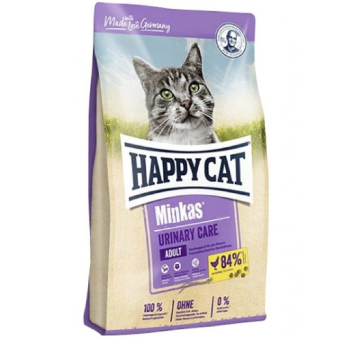 Happy Cat MINKAS UrinaryCare Gefl для котів з птахом 1,5 кг
