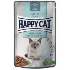 Вологий корм Happy Cat MIS Sensitive Magen&Darm - з м'ясом птиці для к..
