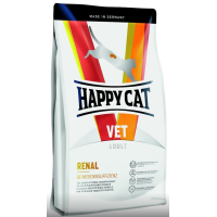 Happy Cat Vet Diet Renal Сухой ветеринарный корм для кошек при почечной недостаточности 4 кг