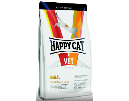 Happy Cat Vet Diet Renal Сухой ветеринарный корм для кошек при почечной недостаточности 4 кг