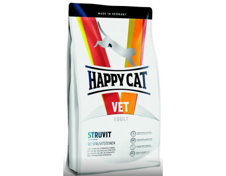Happy Cat Vet Diet Struvit   Сухой ветеринарный корм для кошек при струвитных уролитах  4 кг
