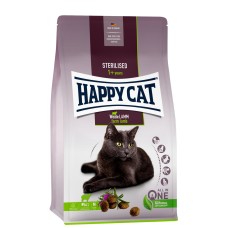 Happy Cat Adult Sterilised Weide-Lamm 4кг для стерилізованих кішок з ягнятком
