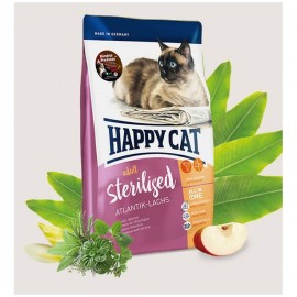 Happy Cat STERILISED ATLANTIK-LACHS корм для стерилізованих кішок та к..