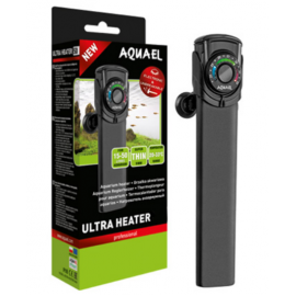 Aquael ULTRA HEATER 75W - сверхточный обогреватель для аквариумов 35-75 л.
