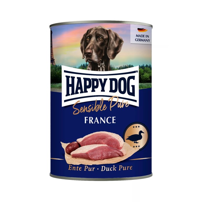 Happy Dog Duck Pure - консервы Хэппи Дог с уткой для собак, 800 г