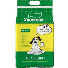 Пеленки Хвостик, для собак и щенков, 60×90 см, 100 шт
