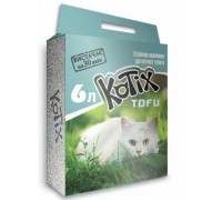 Kotix Tofu Classic - соевый наполнитель Котикс Тофу Классик для кошачь..