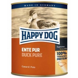 Happy Dog Duck Pure - консервы Хэппи Дог с уткой для собак, 800 г..