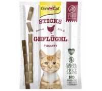 Ласочі палички з домашнім птахом та печінкою для кішок Gimpet Sticks 4..