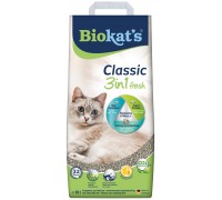 Наполнитель для кошачьего туалета Biokat's Classic Fresh 3in1 бентонит..