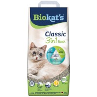 Наповнювач для котячого туалету Biokat's Classic Fresh 3in1 бентонітовий, 10 л 