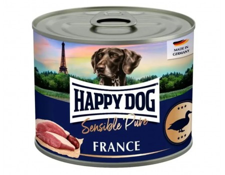 Happy Dog Duck Pure  - консервы Хэппи Дог с уткой для собак, 200 г