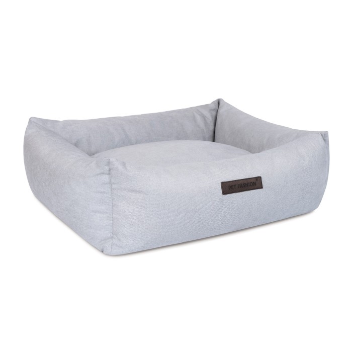 Лежак Pet Fashion "Bond" 78 х 60 х 20см сірий