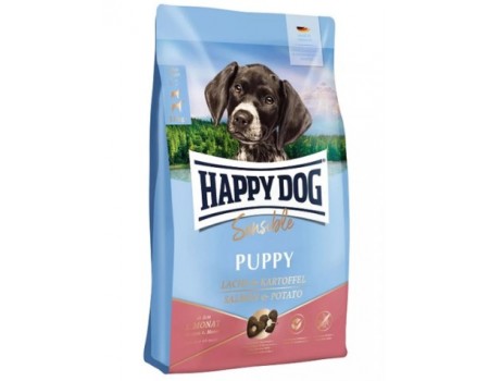Happy Dog Sens Puppy Lachs для щенков, с лососем, 1 кг