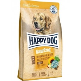 Happy Dog NaturCroq Geflugel для дорослих собак із чутливим травленням..
