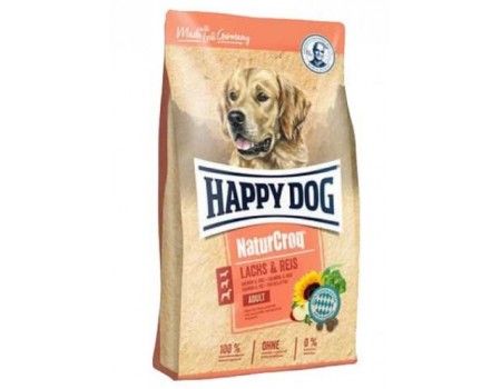 Happy Dog NaturCroq - корм Хэппи Дог Натур Крок Лосось и рис, 4 кг