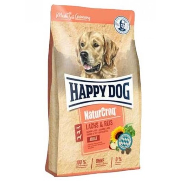 Happy Dog NaturCroq - корм Хепі Дог Натур Крок Лосось та рис, 11 кг
