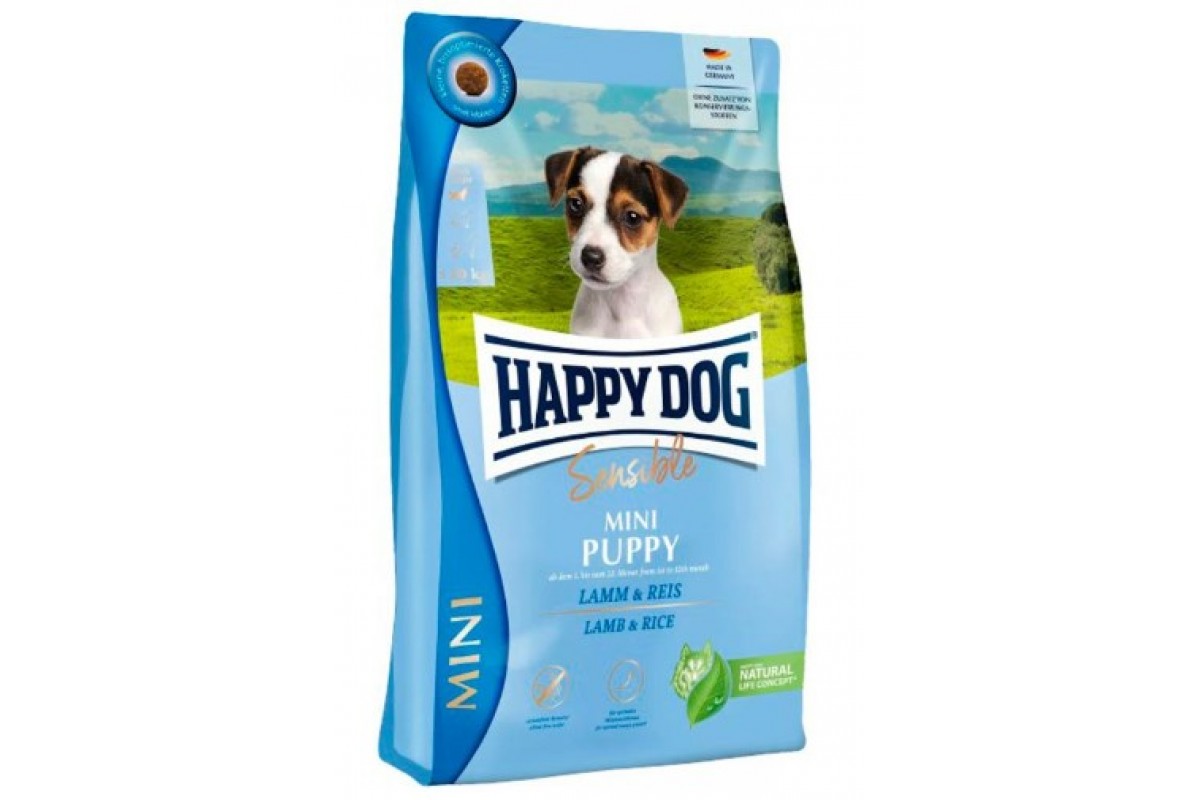 Happy Dog Sensible Mini Puppy Lamb and Rice