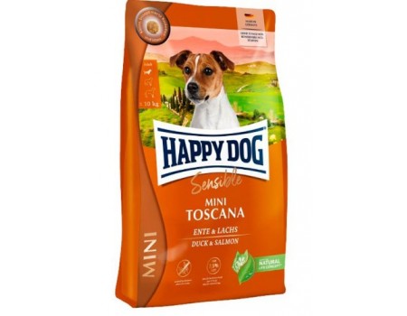 Happy Dog Mini Toscana - сухой корм Хэппи Дог Тоскана для маленьких пород собак 4кг