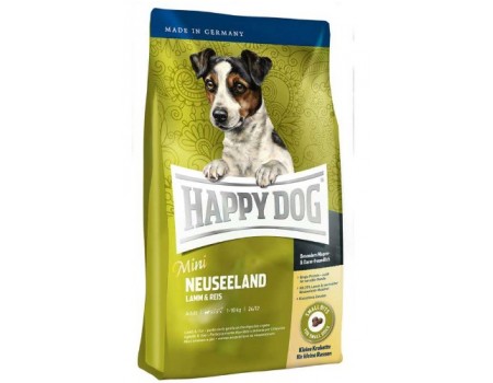 Happy Dog Mini Neuseeland - сухой корм Хэппи Дог для маленьких пород собак 4кг