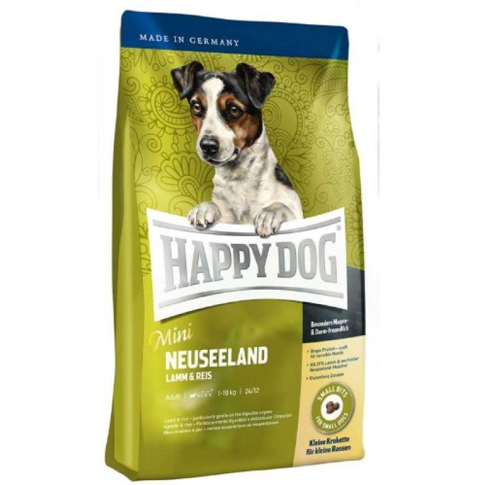 Happy Dog Mini Neuseeland - сухий корм Хепі Дог для маленьких порід собак 10кг