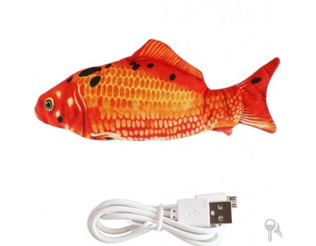 Игрушка Золотая Рыбка вибро 28 см