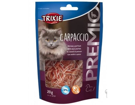 Лакомство для кошек"Carpaccio" TRIXIE (утка+рыба)20гр