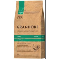 Grandorf Turkey Adult Maxi - Грандорф Сухой комплексный корм для взрослых собак больших пород с индейкой, 10 кг