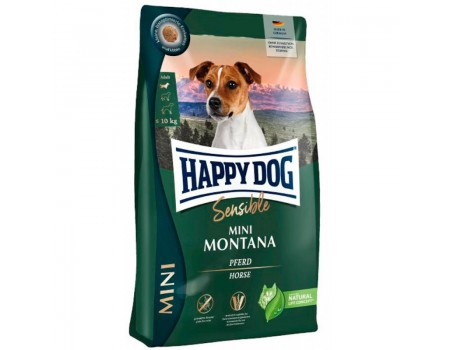 Happy Dog Mini Montana - сухой корм Хэппи Дог Монтана для маленьких пород собак, 4кг