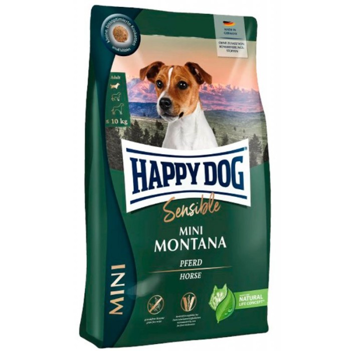 Happy Dog Mini Montana - сухой корм Хэппи Дог Монтана для маленьких пород собак, 4кг