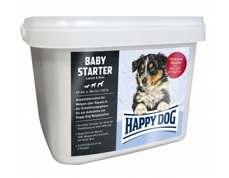 Happy Dog  BABY STARTER первый  корм для щенков 1,5кг