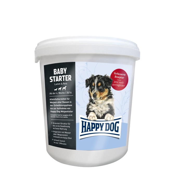 Happy Dog  BABY STARTER первый корм для щенков 4кг