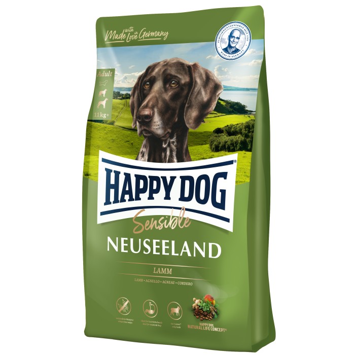 Happy Dog NEUSEELAND SUPREME - Сухой корм для собак при чувствительном пищеварении 12,5кг