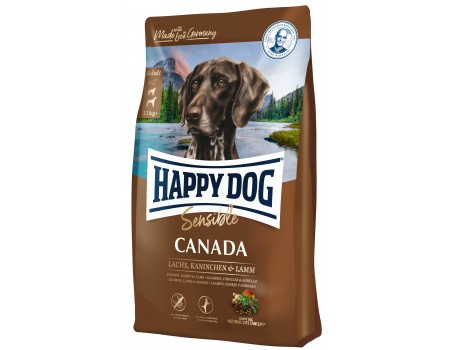 Happy Dog  SUPREME SENSIBLE CANADA (ЛОСОСЬ КРОЛИК) корм для активных собак 0,8кг