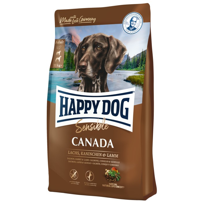 Happy Dog  SUPREME SENSIBLE CANADA (ЛОСОСЬ КРОЛИК) корм для активных собак 11кг